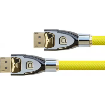 GoodConnections Alcasa Python DisplayPort 1.4 kabelis 8K 60Hz 2m vīrišķais uz vīrišķo ar zelta pārklājumu GC-M0074