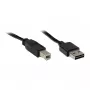 GoodConnections Alcasa USB 2.0 A/B kabelis 1m apzeltīts