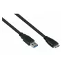 GoodConnections Alcasa USB 3.2 Gen 1 kabelis, USB-A uz Micro-B, 1,8 m, melns