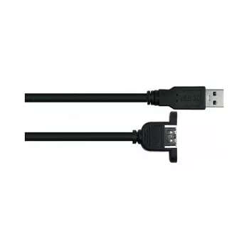 GoodConnections Alcasa USB 3.2 Gen 1 pagarinātājkabelis, USB-A vīrietis uz USB-A vīrietis, 2 m, melns