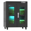 GoodConnections ANTARES PRO N24C Notebook uzlādes ratiņi līdz 15.6 collu klēpjdatoriem, USB-C 65W PD 3.0, UVC dezinfekcija, melns
