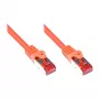 GoodConnections Cat. 6 S/FTP patch kabelis ar fiksatora aizsardzību, 5m, oranžs