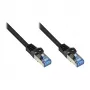 GoodConnections Cat.6A S/FTP Patch Cable ar RNS fiksatora aizsardzību, 20m, melns