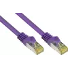 GoodConnections Cat.7 S/FTP tīkla kabelis ar RNS® fiksatora aizsardzību, 40 m, violets 8070R-400V