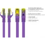 GoodConnections Cat.7 S/FTP tīkla kabelis ar RNS® fiksatora aizsardzību, 40 m, violets 8070R-400V