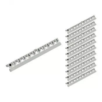 GoodConnections Number Markers for LC Fiber Optic Cables, Marking 0 to 9, 10-Piece Set, Good Connections® (GC-N0070)