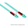 GoodConnections OM3 dupleksā daudzmodu šķiedras savienojuma kabelis LC/ST, 50/125, LSZH, maināma polaritāte, 1m