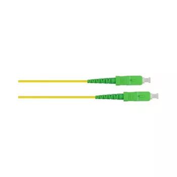 GoodConnections OS2 vienmoda optiskais plāksterkabelis SC/SC SM 9/125 30m LSZH dzeltens