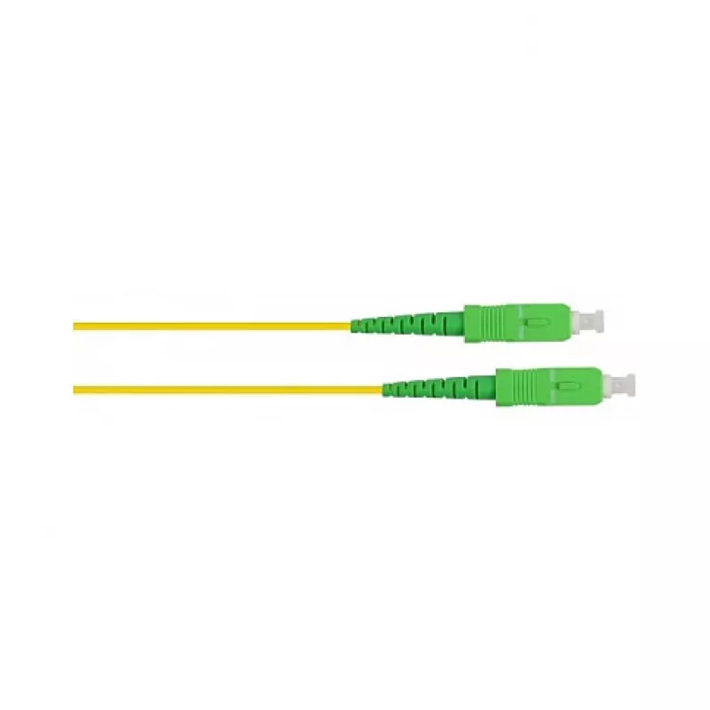 GoodConnections OS2 vienmoda optiskais plāksterkabelis SC/SC SM 9/125 30m LSZH dzeltens