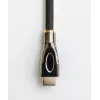 GoodConnections PYTHON sērijas ātrgaitas HDMI kabelis ar Ethernet, 4K UHD 60Hz, 18Gbps, zelta pārklājums, neilona pinums, 3m, melns (GC-M0018)
