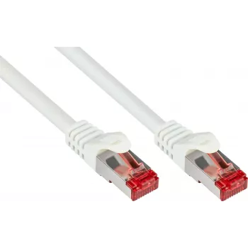 GoodConnections RNS® Cat.6 S/FTP PiMF tīkla kabelis ar aizsargu pret aizdari, balts, 25m 8060-250W