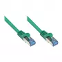 GoodConnections RNS® Cat. 6A S/FTP Patch Cable ar fiksatora aizsardzību, bez halogēna, zaļš, 15m
