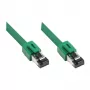 GoodConnections RNS® Patch Cable Cat. 8.1, S/FTP, PiMF, LSZH, 2000MHz, 40Gbit/s, Green, 1.5m