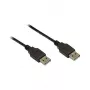 GoodConnections USB 2.0 A uz A kabelis, 1m, melns (2212-AA1S)