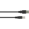 GoodConnections USB 2.0 kabelis A uz B vīrišķais, 3m, melns 2510-3OFS