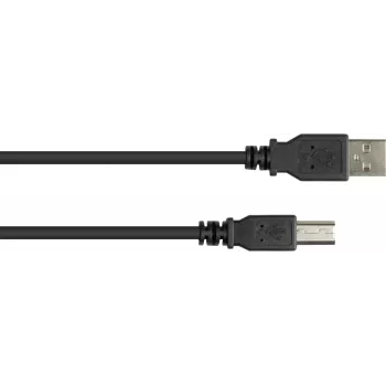 GoodConnections USB 2.0 Type A uz Type B kabelis, 5m, melns 2510-5OFS