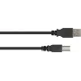 GoodConnections USB 2.0 Type A uz Type B kabelis, 5m, melns 2510-5OFS