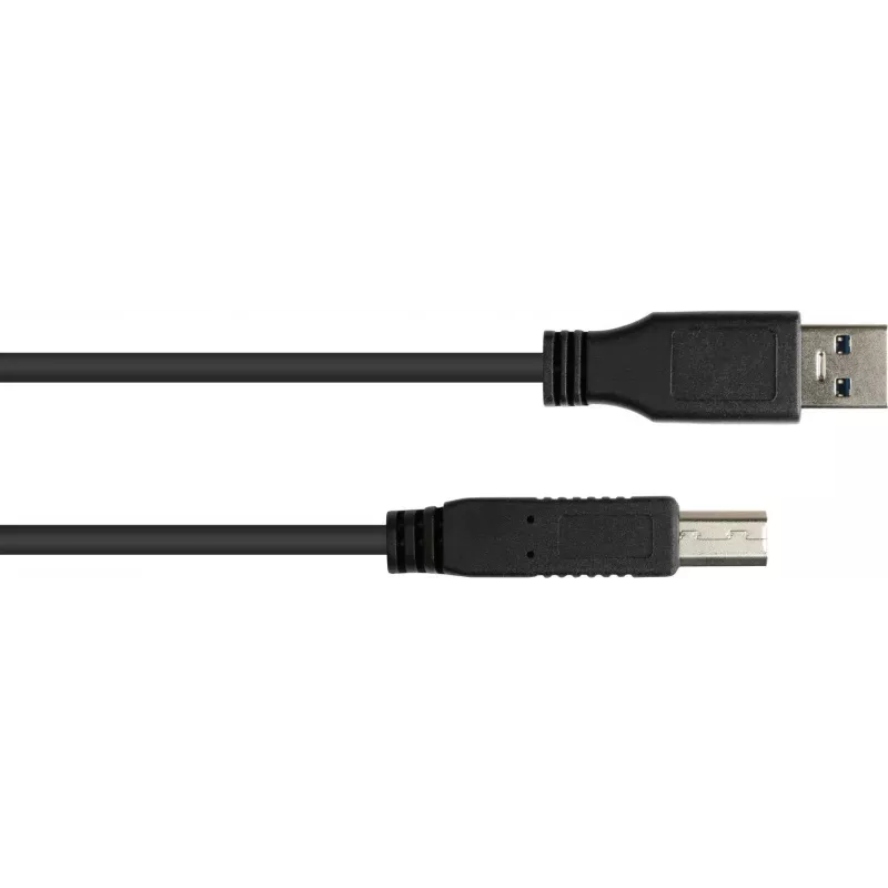 GoodConnections USB 3.0 kabelis A uz B Melns 5m