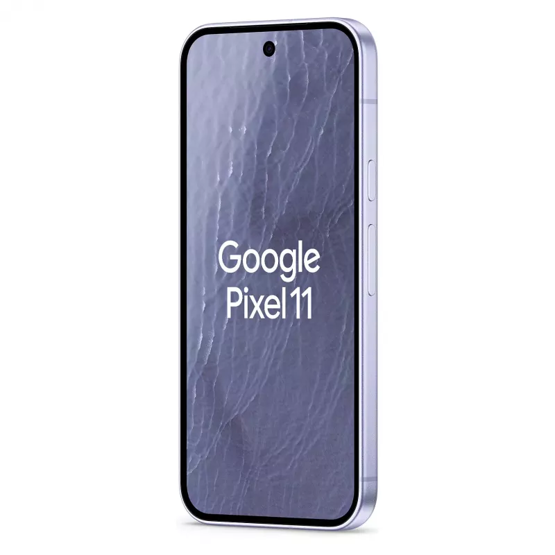 Google Pixel 11 5G viedtālrunis - 12GB RAM, 512GB atmiņa, 6,3 collu OLED 120Hz, Dual SIM, Frost (UK/EU)