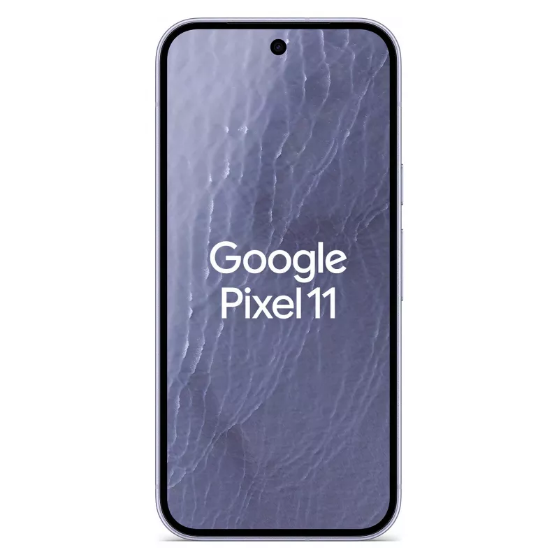 Google Pixel 11 5G viedtālrunis - 12GB RAM, 512GB atmiņa, 6,3 collu OLED 120Hz, Dual SIM, Frost (UK/EU)