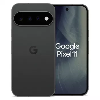 Google Pixel 11 5G viedtālrunis, 6,3 collu OLED 120Hz, 12GB RAM, 256GB atmiņa, Dual SIM, Obsidian, Android 15, ES/UK