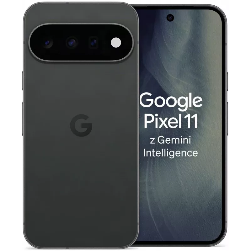 Google Pixel 11 5G viedtālrunis, 6,3 collu OLED 120Hz, 12GB RAM, 512GB, Obsidian, Dual SIM (UK/EU)