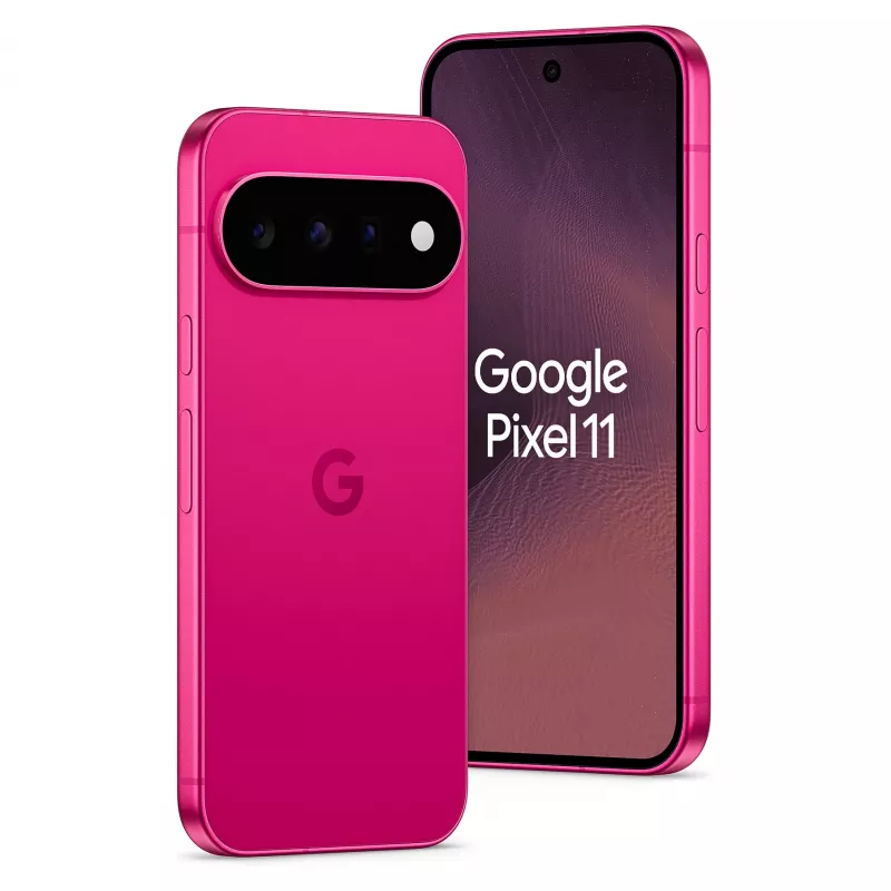 Google Pixel 11 5G viedtālrunis, 6,3 collu OLED 120Hz, 12GB RAM, 512GB, trīskāršā kamera 48MP, Dual-SIM, Hibiscus