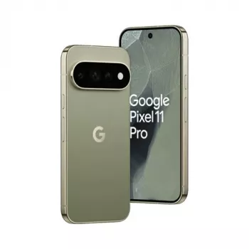 Google Pixel 11 Pro 5G viedtālrunis, 12GB RAM, 256GB atmiņa, 6,3 collu OLED 120Hz displejs, olīvu