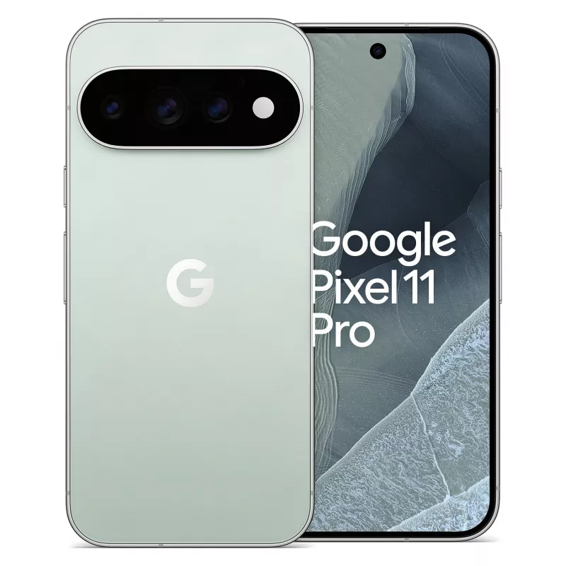Google Pixel 11 Pro 5G viedtālrunis, 12GB RAM, 256GB atmiņa, 6,3 collu OLED, 120Hz, Dual-SIM, Fog