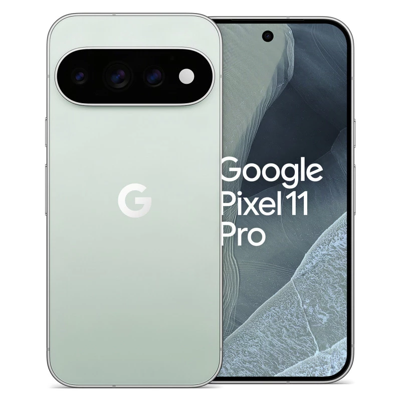 Google Pixel 11 Pro 5G viedtālrunis, 12GB RAM, 256GB atmiņa, 6,3 collu OLED, 120Hz, Dual-SIM, Fog