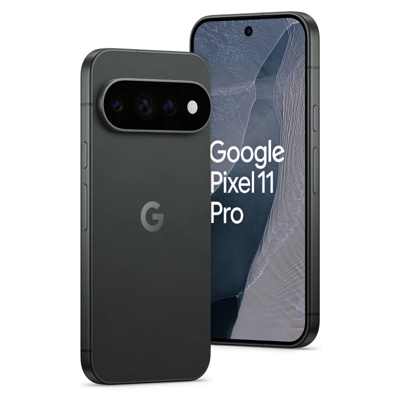 Google Pixel 11 Pro 5G viedtālrunis, 6,3 collu OLED 120Hz, 12GB RAM, 256GB atmiņa, Dual SIM, Obsidian Black