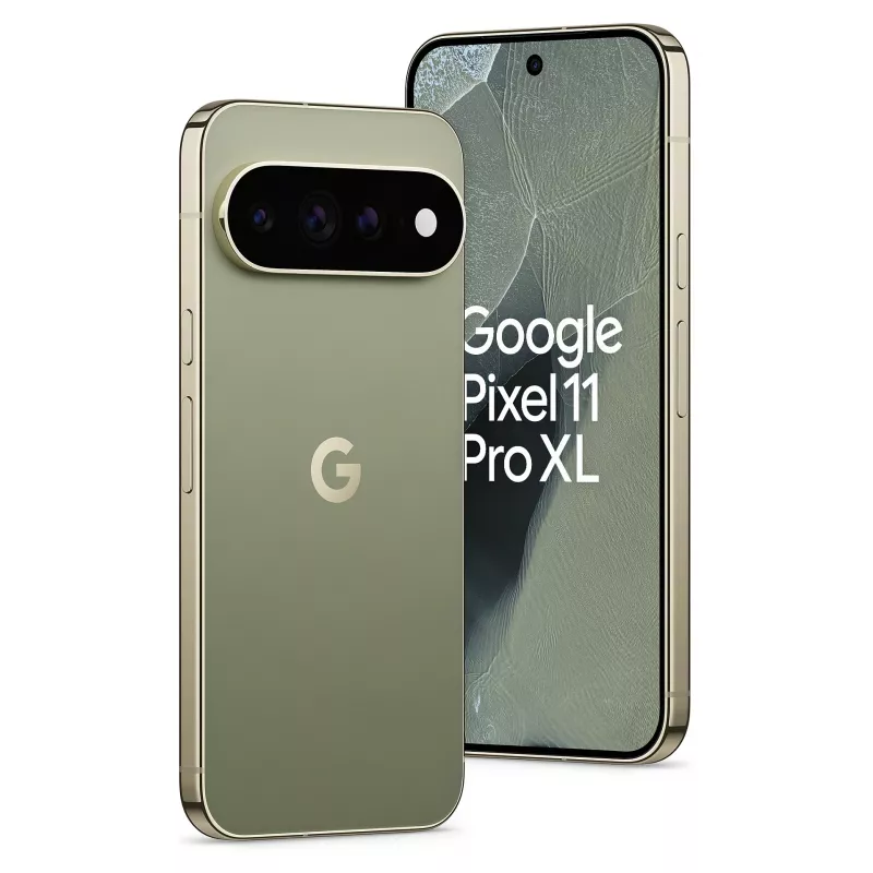 Google Pixel 11 Pro XL 5G viedtālrunis, 12GB RAM, 256GB, Olīvu, Dual SIM, 6,8 collu OLED 120Hz