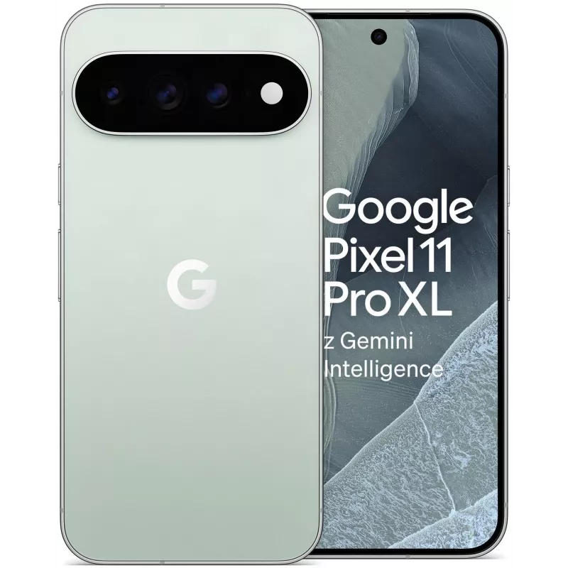 Google Pixel 11 Pro XL 5G viedtālrunis, 12GB RAM, 256GB atmiņa, 6.8 collu OLED 120Hz, Divu SIM, Fog