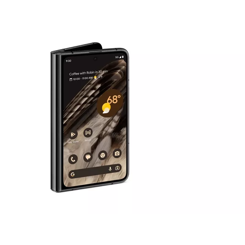 Google Pixel Fold 5G viedtālrunis Dual-SIM 12GB RAM 256GB OLED 7,6 inch 2208x1840 120Hz Obsidian