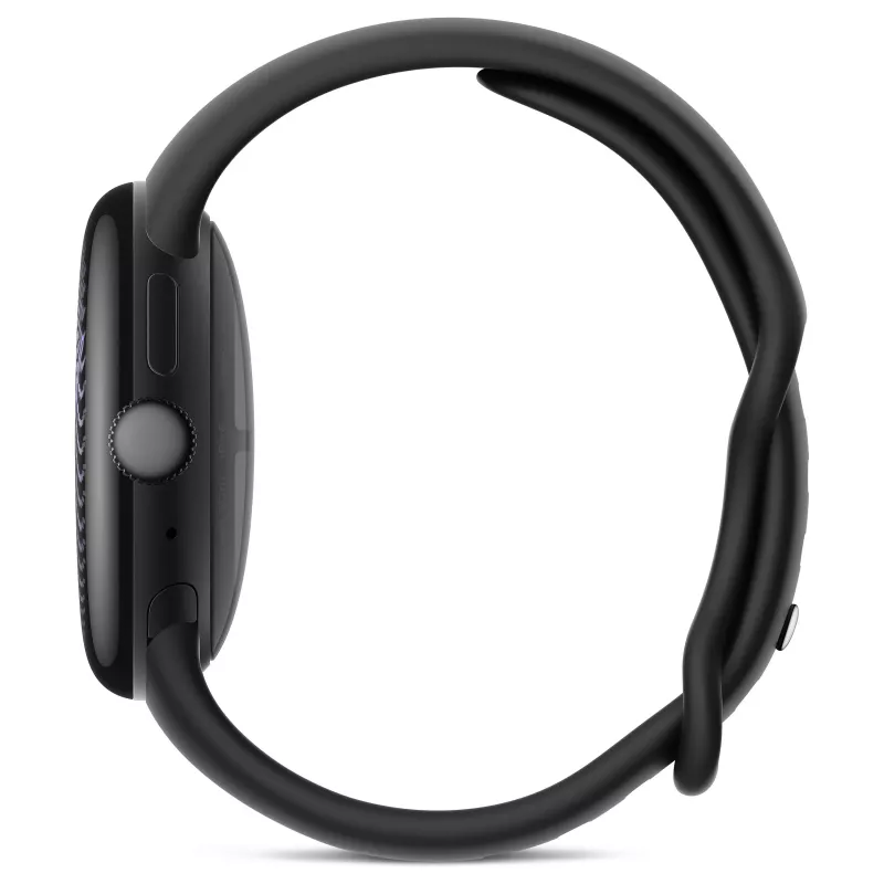 Google Pixel Watch 5 41mm BT Obsidian viedpulkstenis ar Fitbit integrāciju, GPS, sirdsdarbības monitoru, EKG, SpO2, 5 ATM ūdensizturību, Wear OS, 32GB krātuvi
