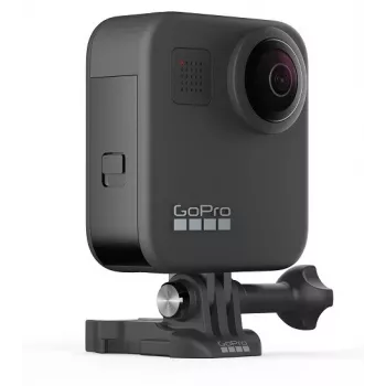 GoPro MAX 360 grādu darbības kamera ar 5.6K video, HyperSmooth stabilizāciju, 6 mikrofonu audio, ūdensizturīga līdz 16 pēdām