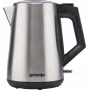 Gorenje K17OS Bezvadu tējkanna, 1,7 L, 2200 W, Nerūsējošais tērauds / Melna