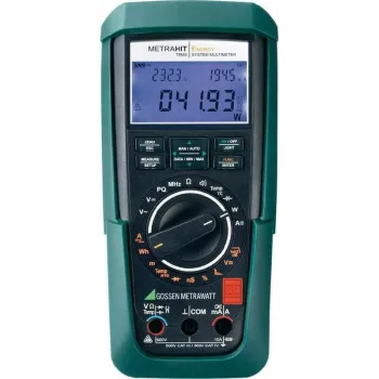 GOSSEN METRAWATT METRAHIT Energy digitālais rokas multimetrs ar DAkkS kalibrēšanu CAT III 600 V, CAT IV 300 V (M249A)