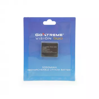 GoXtreme 1050mAh 3.7V litija jonu akumulators GoXtreme Vision DUO darbības kamerai