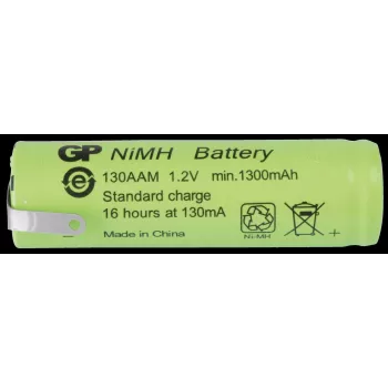 GP Batteries akumulatoru NiMH AA baterija 1300 mAh 1 gab.