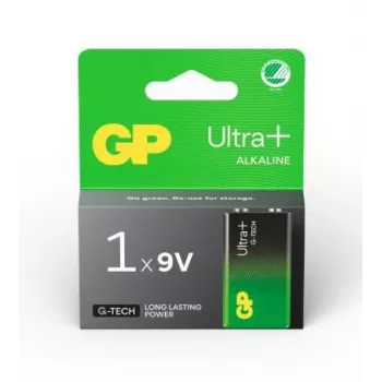 GP Ultra Plus sārma AA baterijas 4-gab. iepakojums – 1.5V LR6 ilgstoša jauda augstas patēriņa ierīcēm