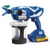 Graco Ultramax Cordless Airless Handheld Paint Sprayer Kit ar 2x DeWalt 2.0Ah baterijām, lādētāju un instrumentu somu