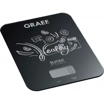 Graef KS202EU DeliKitchen digitālie virtuves svari melni