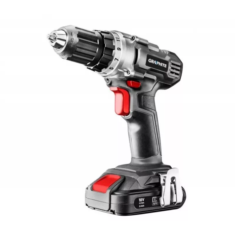 GRAPHITE 58G000 Bezatslēgas urbjskrūvgriezis Energy+ 18V 1250 RPM