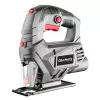Graphite 58G047 800 W figūrzāģis ar lāzera vadotni, LED gaismu, svārsta kustību, bezinstrumentu asmens nomaiņu, 80 mm koka griešanas dziļums, 230 V