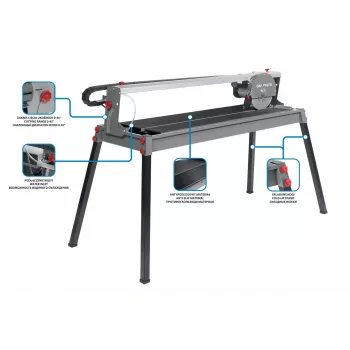 GRAPHITE TOP-59G891 Manuāls flīžu griezējs 600 mm ar volframa karbīda disku