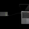 Green Cell GC PowerStream USB Type-C vīrietis uz Type-C vīrietis ātrās uzlādes kabelis 2m melns