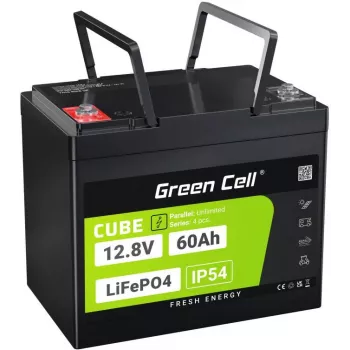 Green Cell LFPGC12V60AH UPS akumulators Litija dzelzs fosfāts (LiFePO4) 12.8 V 60 Ah