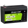 Green Cell LFPGC12V7AH UPS Akumulators Litija Dzelzs Fosfāts (LiFePO4) 12,8 V 7 Ah