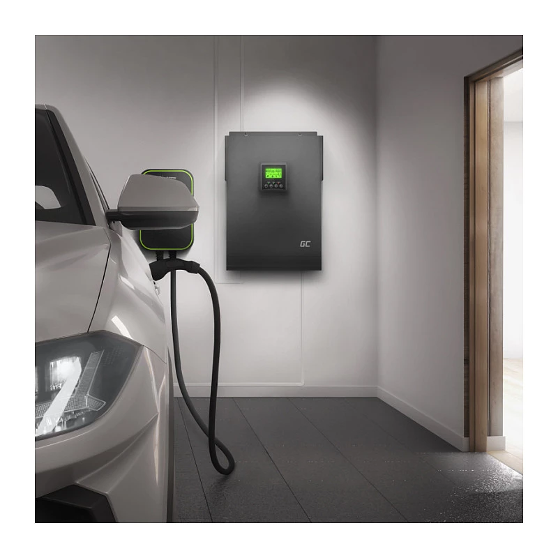 Green Cell bezsaistes saules invertors 3000W 48V tīra sinusa vilnis ar MPPT lādētāju